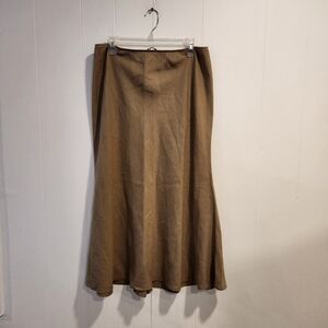 Eileen Fisher 100% Irish Linen Skirt, Size L